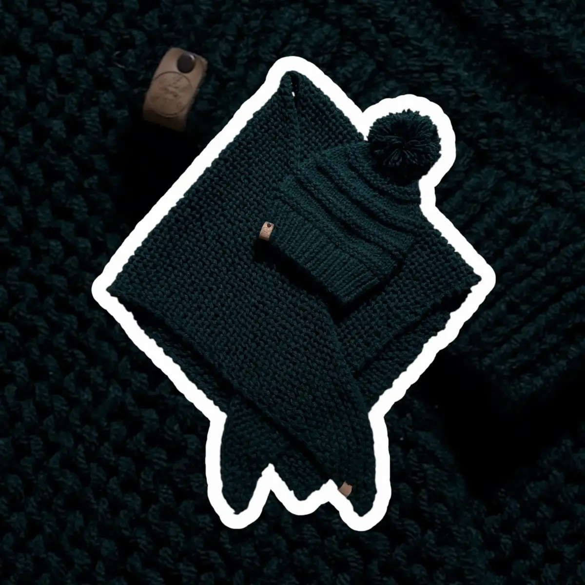 Ensemble Châle et Bonnet