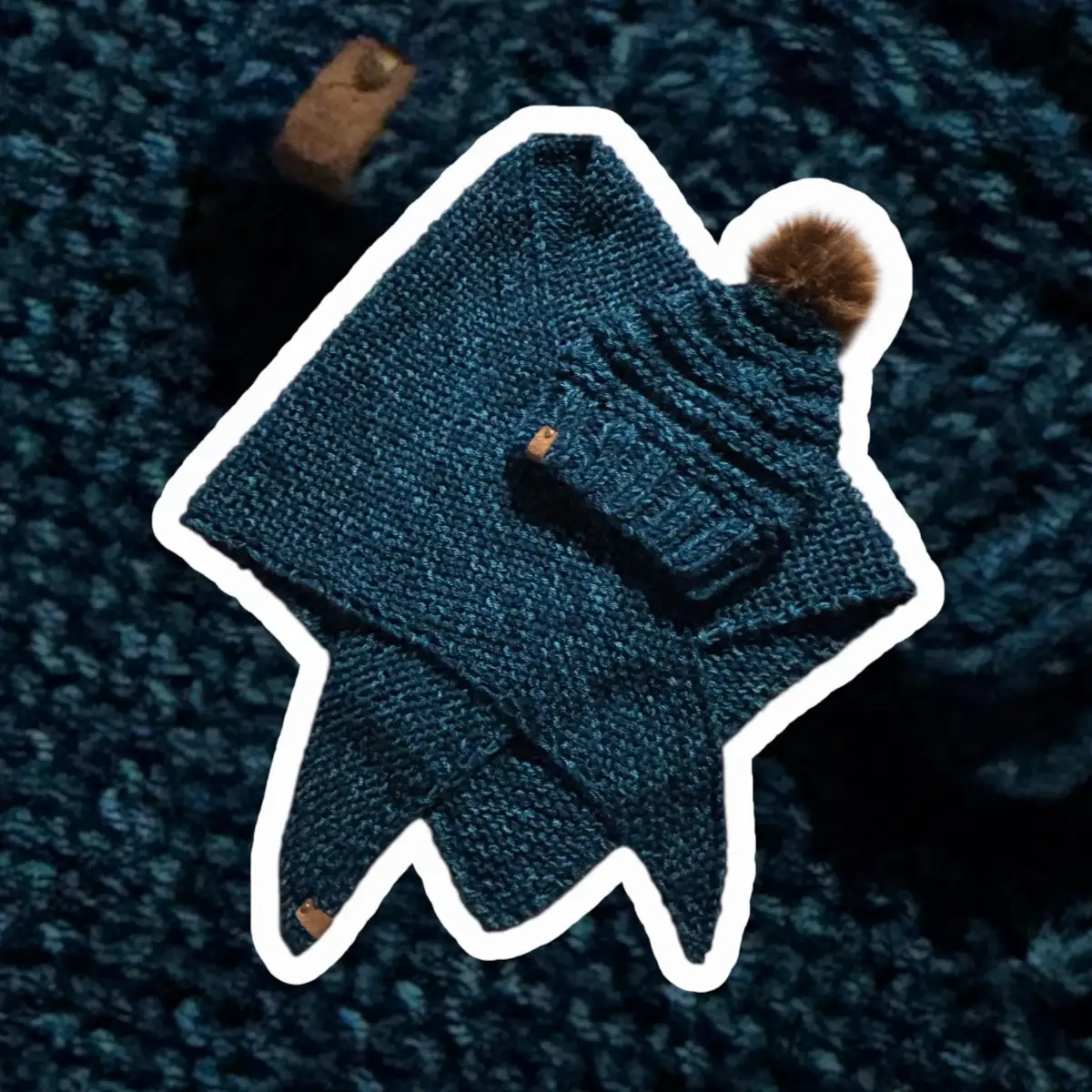 Ensemble Châle et Bonnet