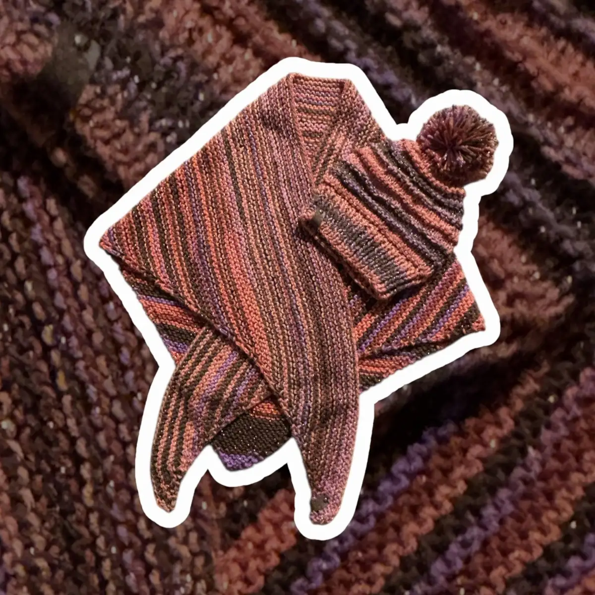 Ensemble Châle & Bonnet