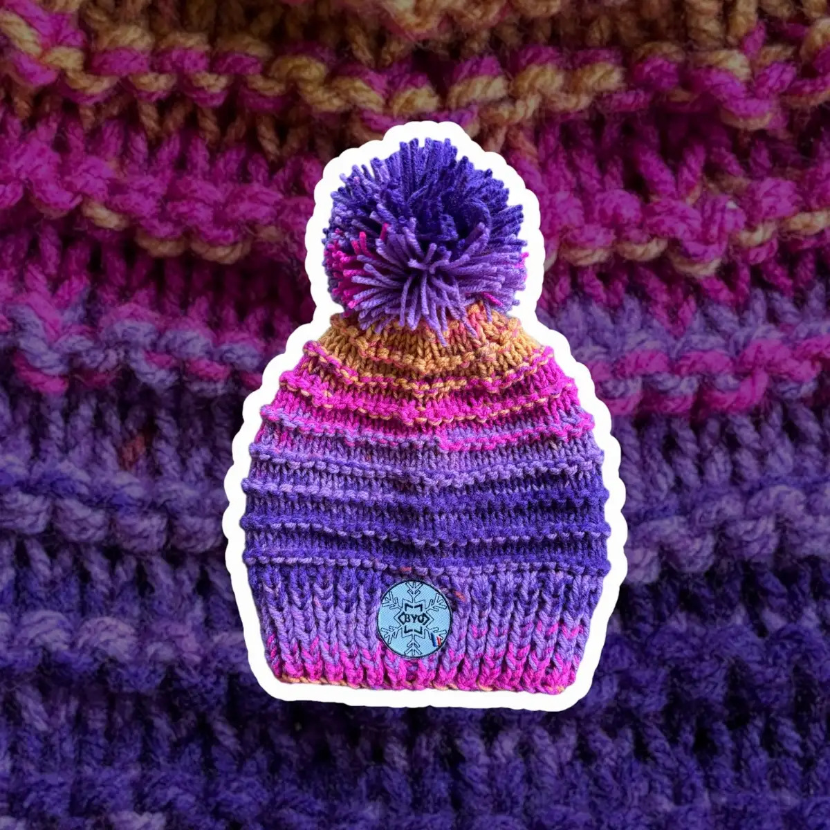 Bonnet multicolores femme
